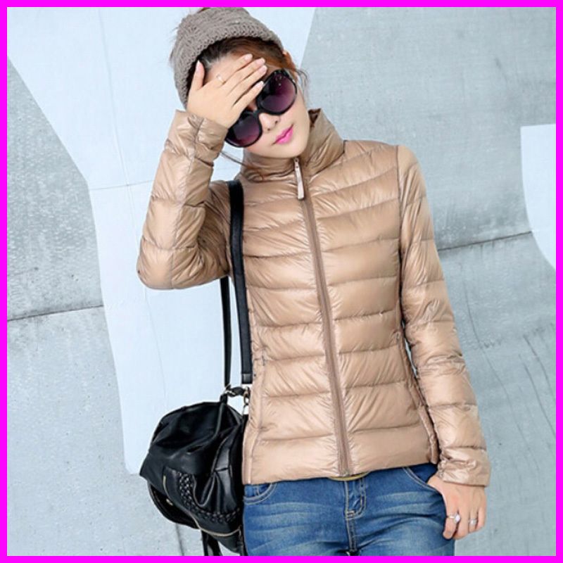 Wholesale- New Designer Fashion Ladies Short Winter Overcoat Women Brand White Duck Down Coat Jackets Plus Size XXXL