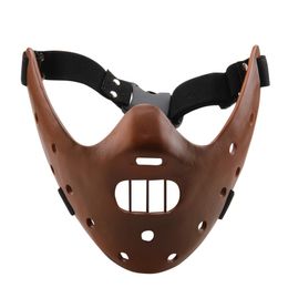 Wholesale-New Silence of the Lambs Hannibal Lecter Resin Mask Craft Halloween Gift