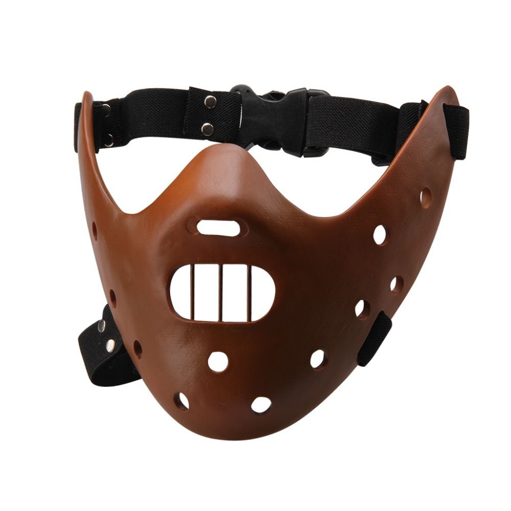 Regalo di Halloween artigianale con maschera in resina Hannibal Lecter all'ingrosso-Nuovo silenzio degli innocenti
