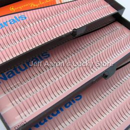 Wholesale-3 Trays 12mm 10mm 8mm 0.15C C-Lash Curl Black Individual Silk False Eyelashes Eye Lash Extension Kit Set FK