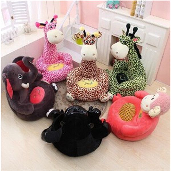 satin al toptan promosyon satis 45cm pelus oyuncak pure cotton koltuk karikatur oyuncak zurafa oyuncaklar oyuncak bebek pelus hayvan cocuk hediye