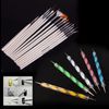 Partihandel - Designmålning Dotting Detailing Nail Art Pen Borstar Bundle Tool Kit Set Nail Brush 20pcs / Set Nail Stying Tools