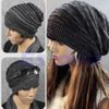 Wholesale-n94 جديد للجنسين رجالي إمرأة متماسكة فضفاض قبعة قبعة قبعة الشتاء الدافئة المتضخم غطاء التزلج