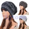 All'ingrosso-N94 New Unisex Uomo Donna Knit Baggy Beanie Beret Hat Winter Warm Berretto da sci oversize