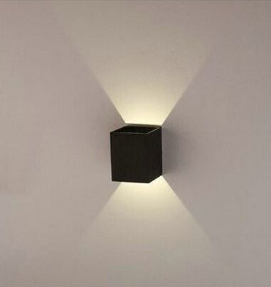 

Wholesale-3W Wall LED Modern Assorted Light Colorslights 85-265V aluminum black /silver/gold wall lamp ROHS/CE H-990