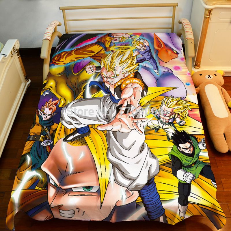 2019 Wholesale Anime Dragonball Z Bed Sheet 150*200cm ...