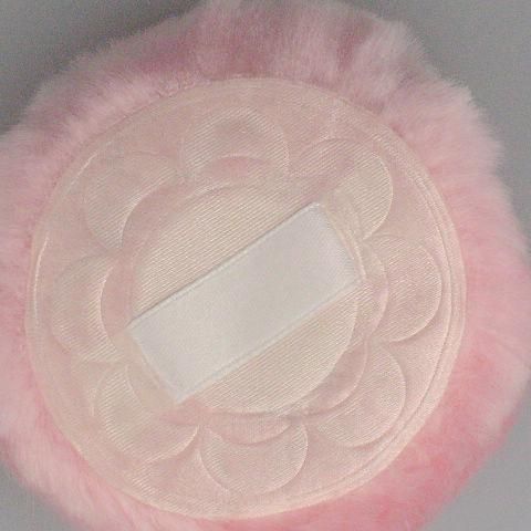 Luxueux Powder Puff Simple Face en peluche rose Powder Puff sac 80mm5024145