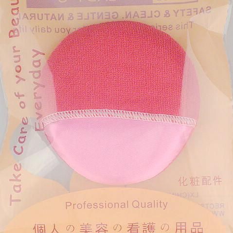 Cara y cuerpo Esponja en polvo Puff Guante de algodón Puff en polvo rojo 30 piezas / bolsa 80 mm