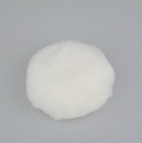 Lyxig pulverpuff SingleSided Plush White Powder Puffs 20 Pics Bag 80mm9365155