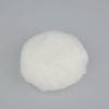 Lyxig Pulverpuff Ensidig Plush White Powder Puffs 20 Pics / Bag 80mm