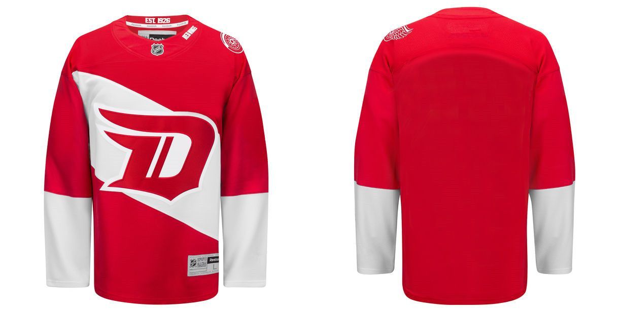 Detroit red wings stadium series shirt Clearance