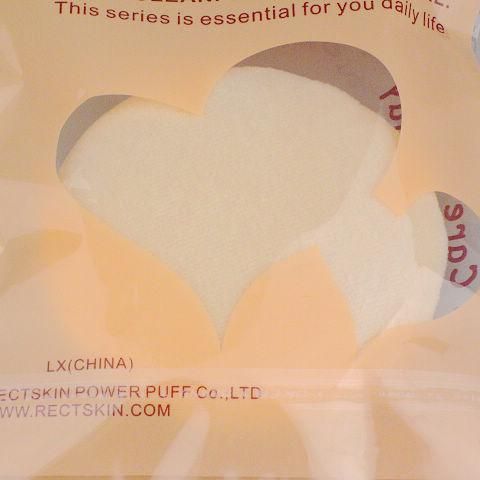 Poma de rosto e corpo Puff de algodão ordinário Pomada de pó de esponja de cor 30 pçs / saco 85mm