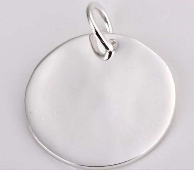 Accessoires de mode 925 Silver Heart collier pendentifs en forme de breloques Collier JOS005