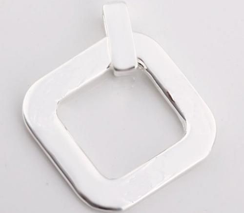 Nuevos colgantes del collar de plata 925 un collar de encantos de corazón sólido collar JOS014