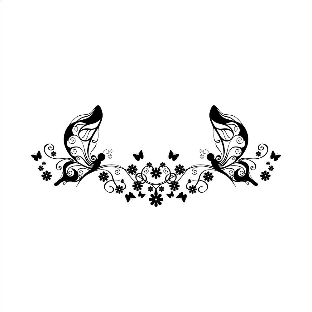 Fairy Wall Art butterfly flower vine wall art decal sticker butterfly fairy wall Fairy Wall Art butterfly flower vine wall art decal sticker butterfly fairy wall