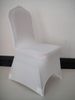 Amostra Order Link: 1PCS Branco Spandex Cadeira Coberta 1PCS organza / cetim Sash com o frete para a decoração do casamento