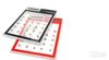 Wholesale - 50pcs/lot-Office Transparent Solar Calculator Touch Screen Ultra-thin Calculator