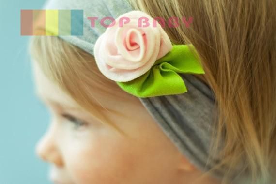 Die neuesten baby haar niedlichen strap babys haar krawatten baby stirnband baby haarband hairlace infant braid