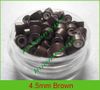 45mm silicone micro ring links for hair extensionshair extension toolsbrown5000pcs mix color2722468