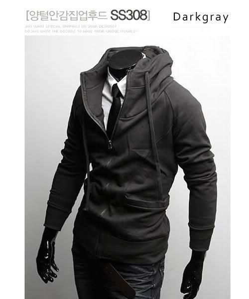 Sudaderas | Chaqueta Felpa Capucha Negro | Bershka Hombre – Acro Marco