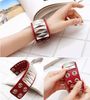 Fashion Leather Snap Rivet Bracelet Vintage Bangle Bracelets Classic Wide Style Design Women's xmas gifts 20pcs