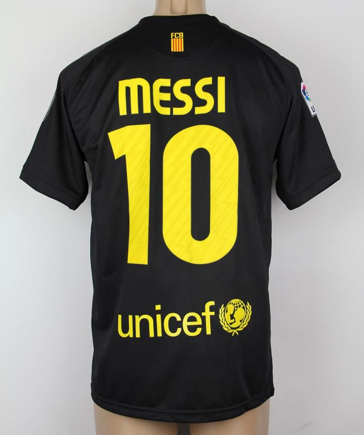 2019 Single Barcelona 2011 12 MESSI 10 Away Customized Soccer Jersey Football Shirt From