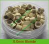 5.0mm Silicone Micro Ring Links voor Feather Hair Extensions.BLONDE, 5000PCS MIX-kleur