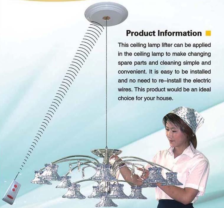 2019 Crystal Chandelier Hoist Chandelier Winch Light Lift