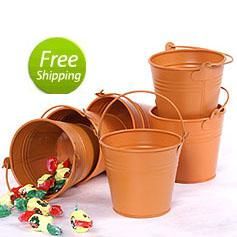 Many colors available Sweet Candy Mini Tin Pails favors Tin candy gift package Mini Bucket Wedding par289e