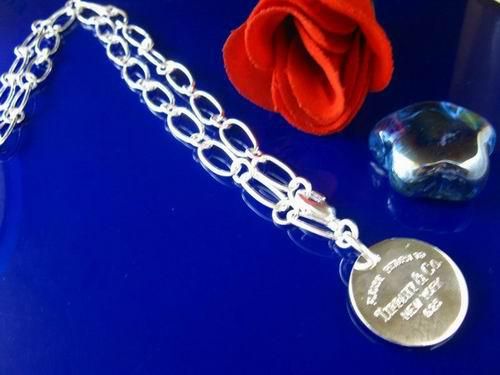 Super jóias de presente de Natal 925 Crisântemo Prata chave design cadeia colar