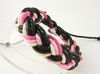 Fashion Men's Handmade Leather Hemp Braided Bracelets Adjustable Brand New Mix Order xmas gift 36pcs/lot