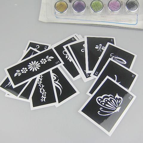 Pro Body Painting Tattoo Deluxe Kit Supply Kit Body Art Tattoo Kit