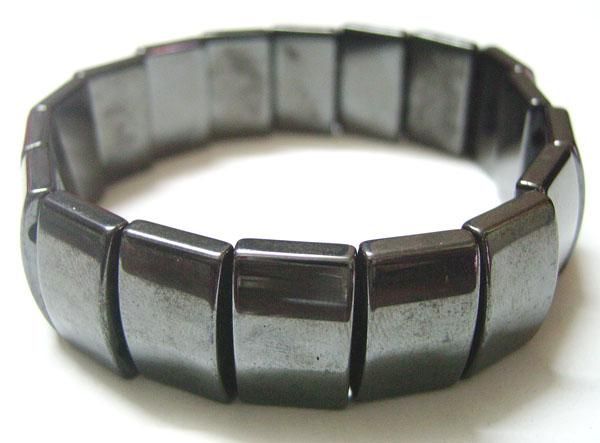 / noir bracelets sains magnétiques brouillard brins perles pour bricolage artisanat bijoux 8inch m11