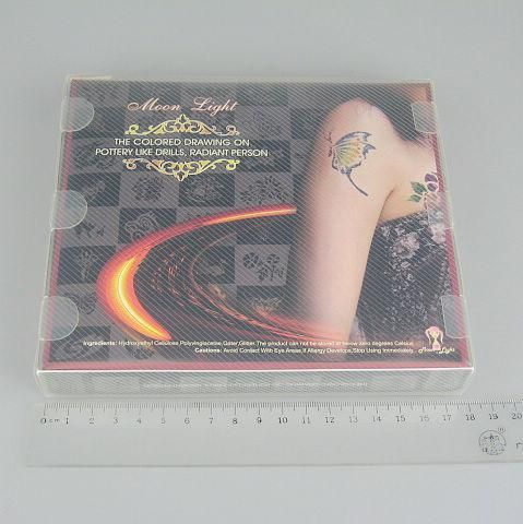 Pro Body Painting Tattoo Deluxe Kit 4-Farben-Zubehörset Glitter Tattoo Kit Diamond Panting Kit BALK4