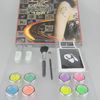 Body Painting Tattoo Deluxe Kit 8 Colors Supply Kit glitter tattoo kit Fluorescent Panting Kit FBK8
