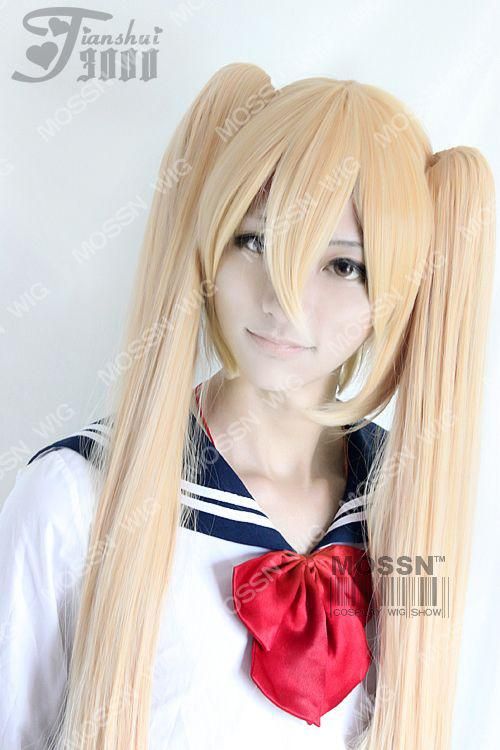 blonde vocaloid wig