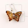 Butterfly Folie Murano Lampwork Blown Venetian Glas Halsband Hängsmycken och Örhängen Smycken Ställer upp Mus002 Billiga Mode Smycken