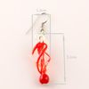 Twist murano pendant blown murano glass pendant necklaces and earrings jewellery sets Mus007 Fashion jewelry in bulk