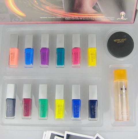 Vücut Boyama Sanat Dövme Deluxe Kit Glitter Dövme Kiti Dövme Yoğunlaştırıcı Sıvı Tutkal 12 Renkler TCLG127686535