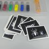 Body Painting Art Tattoo Deluxe Kit glitter tattoo kit Tattoo Condensating Liquid Glue 12 Colors TCLG121038562