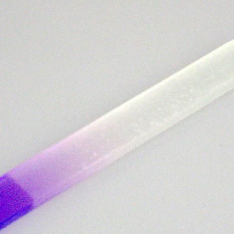 Tampon À Ongles 12 cm Verre Violet 25 / paquet Nail Art Sablage File Block Buffer Slim Nail Lime Outil