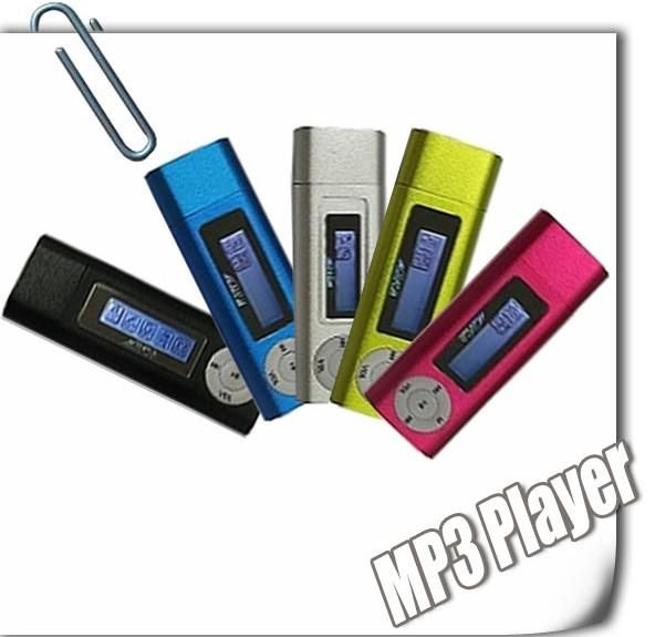 USB Interface MP3 Player Memory Stick Disk Clip MP3 Players Color