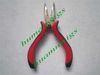 Feather hair extension pliers,Professional pliers for hair extensions,curly with three holes.50pcs
