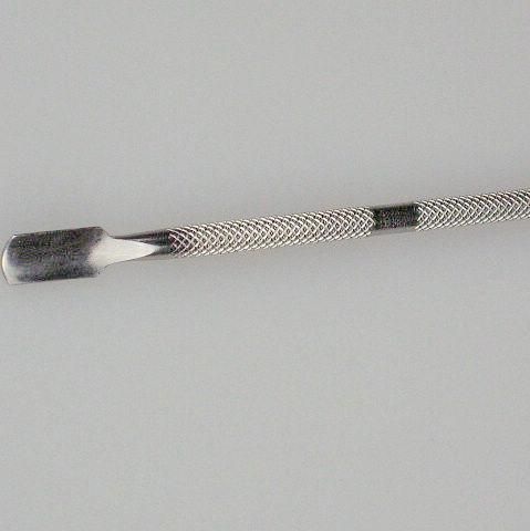 Cuticle Pusher Metal Round Rostfritt stål Professionell Senior Spoon 10 st / Nail Cleaner Manicure Pedicare TTS-07 123 mm