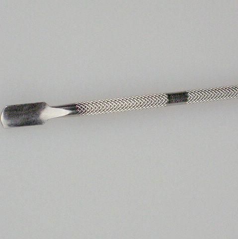 Cuticle Pusher Metal Round Rvs Professionele Senior Lepel 10 stks / partij Nagelreiniger Manicure Pedicare TTS-07 123 mm