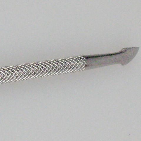 Empurrador de cutícula de metal redondo, aço inoxidável, profissional, colher sênior, 10 peças, limpador de unhas, manicure, pedicare, tts07, 123 mm2666374