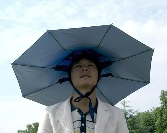 big umbrella hat
