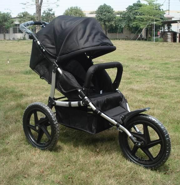 large wheel pram