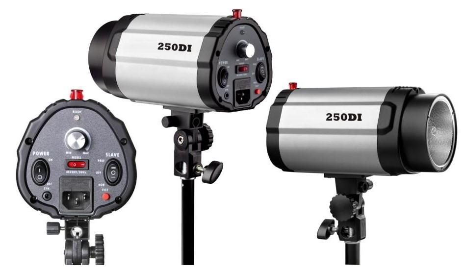 3 X 250w Flash Lighting PHOTOGRAPHY STROBE LIGHT KIT From Suea009, 402