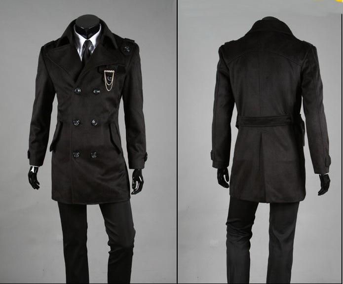 armani trench coat mens